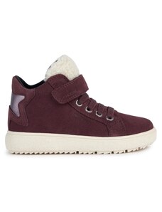 Sneakersy Geox J Theleven Girl Wpf J36HYC 022BH C8017 S Prune
