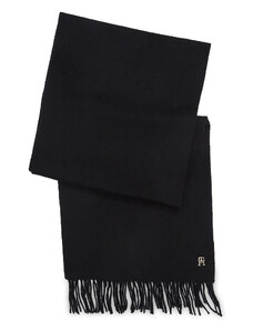 Szalik Tommy Hilfiger Cashmere Chic Woven Scarf AW0AW15344 Black BDS