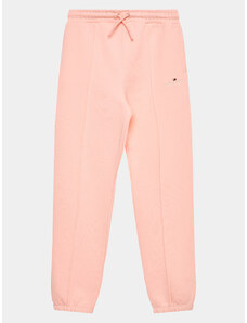 Tommy Hilfiger Spodnie dresowe KS0KS00494 D Różowy Regular Fit