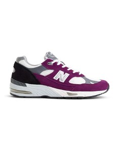 New Balance sneakersy M991PUK Made in UK kolor fioletowy