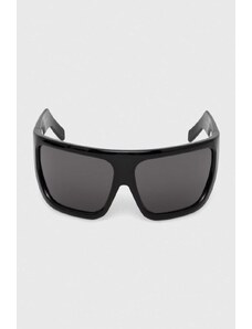Rick Owens okulary przeciwsłoneczne Occhiali Da Sole Sunglasses Shiny Davis kolor czarny RG0000010.GBLKSB.0909