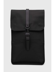 Rains plecak 13000 Backpacks kolor czarny duży gładki