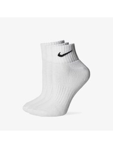 Nike Skarpety Cush Qt 3Pr Damskie Akcesoria Skarpetki SX4926-101 Biały