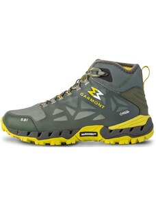 Męskie buty trekkingowe Garmont 9.81 N AIR G 2.0 MID M GTX Oliwkowa zieleń/jabłkowa zieleń