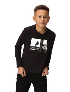 Koszulka dziecięca Regatta WENBIE III czarna
