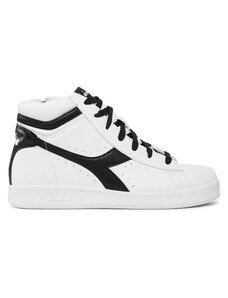 Sneakersy Diadora Game P High Girl GS 101.176725-C1880 White / White / Black