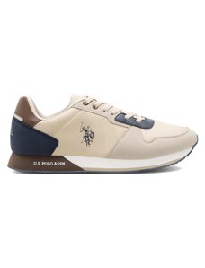 Sneakersy U.S. Polo Assn. NOBIL011M/CNH1 Beżowy