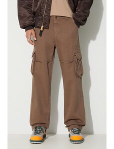 Alpha Industries spodnie bawełniane Jet Pant kolor beżowy proste 101212.183