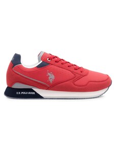 Sneakersy U.S. Polo Assn. NOBIL003M/CHY4 Czerwony