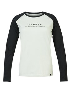 T-shirt damski z długim rękawem Hannah Prim Dawn niebieski/antracyt