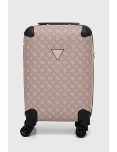 Guess walizka kolor różowy TWP745 29830