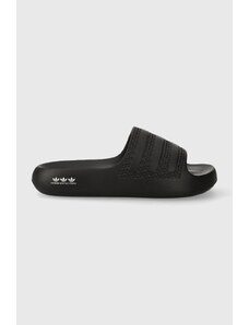 adidas Originals klapki Adilette Ayoon damskie kolor czarny na platformie