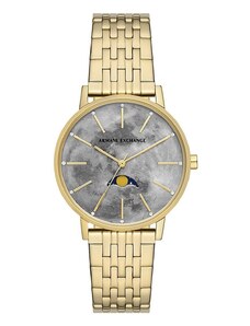 Armani Exchange zegarek damski kolor złoty