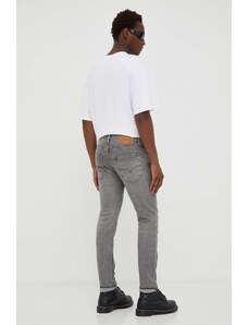 Levi's jeansy 512 SLIM TAPER męskie kolor szary