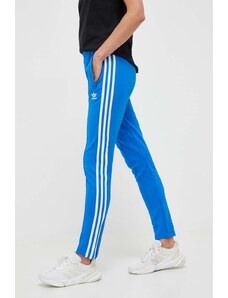 adidas Originals spodnie dresowe kolor niebieski z aplikacją IL8817