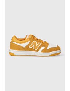 New Balance sneakersy BB480LWA kolor żółty
