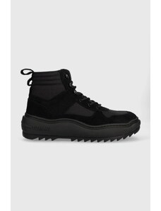 Tommy Jeans sneakersy TJM MIX MATERIAL BOOT kolor czarny EM0EM01245
