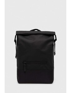 Rains plecak 14320 Backpacks kolor czarny duży gładki