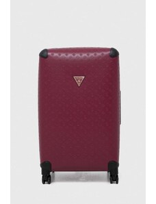 Guess walizka kolor fioletowy TWD745 29880