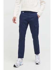 Tommy Jeans spodnie męskie kolor granatowy w fasonie cargo