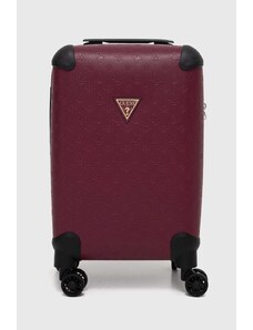 Guess walizka kolor fioletowy TWD745 29830