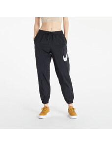 Damskie spodnie z nylonu Nike NSW Essential Woven Medium-Rise Pants Hbr Black/ White