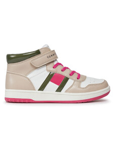 Sneakersy Tommy Hilfiger T3A9-32961-1434Y609 D Beige/Off White/Army Green Y609