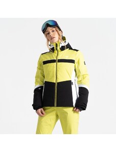 Damska zimowa kurtka narciarska Dare2b VITILISED żółto-czarna
