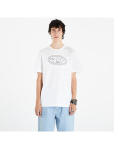 Koszulka męska Diesel T-Just-Bigoval T-Shirt White