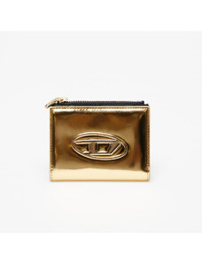 Męski portfel Diesel Bi-Fold Zip Wallet Gold