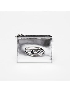 Męski portfel Diesel Bi-Fold Zip Wallet Silver