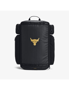 Plecak Under Armour Project Rock Duffle Backpack Black/ Black/ Metallic Gold, 39 l