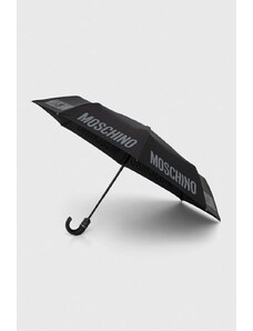 Moschino parasol kolor czarny 8064