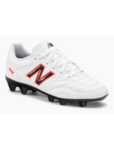 Buty piłkarskie dziecięce New Balance 442 v2 Academy JNR FG white
