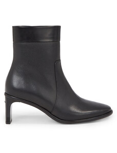 Botki Calvin Klein Curved Stil Ankle Boot 55 HW0HW01889 Ck Black BAX