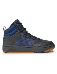 adidas Sneakersy Hoops 3.0 Mid IF2635 Szary
