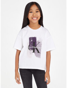 Calvin Klein Jeans T-Shirt Monogram IG0IG02101 Biały Regular Fit