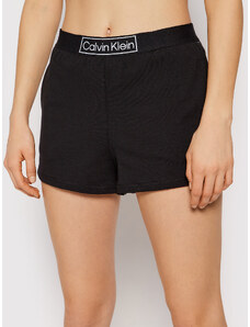 Calvin Klein Underwear Szorty piżamowe 000QS6799E Czarny Regular Fit