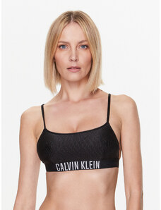 Calvin Klein Swimwear Góra od bikini KW0KW01969 Czarny