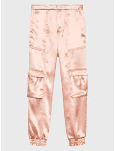 Guess Spodnie dresowe J3GB08 WECV2 Różowy Relaxed Fit