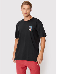 Hurley T-Shirt Trippy Fish MTS0029890 Czarny Regular Fit