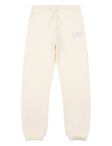 Lee Spodnie dresowe Wobbly Graphic LEG5001 Beżowy