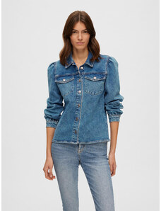Selected Femme Koszula jeansowa Karna 16088227 Niebieski Regular Fit