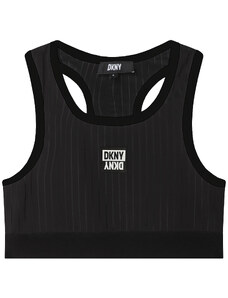 DKNY Top D35S91 D Czarny Regular Fit