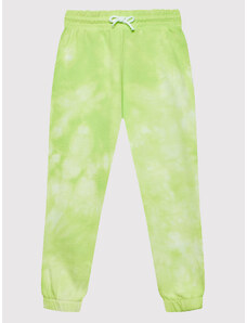 United Colors Of Benetton Spodnie dresowe 3EM5CF00J Zielony Regular Fit