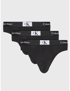 Calvin Klein Underwear Komplet 3 par slipów 000NB3527A Czarny