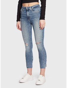 Calvin Klein Jeans Jeansy J20J220204 Niebieski Skinny Fit