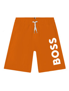 Boss Szorty kąpielowe J24846 S Pomarańczowy Regular Fit
