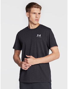 Under Armour T-Shirt Ua Logo Embroidered 1373997 Czarny Relaxed Fit