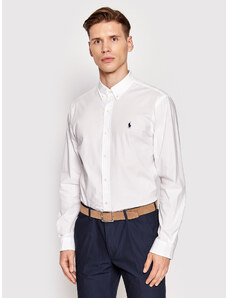Polo Ralph Lauren Koszula 710832480002 Biały Slim Fit